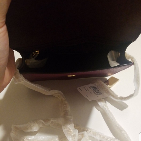 Rare Coach Bowery Jewel crossbody bag dark berry limited edition HTF - Picture 9 of 9